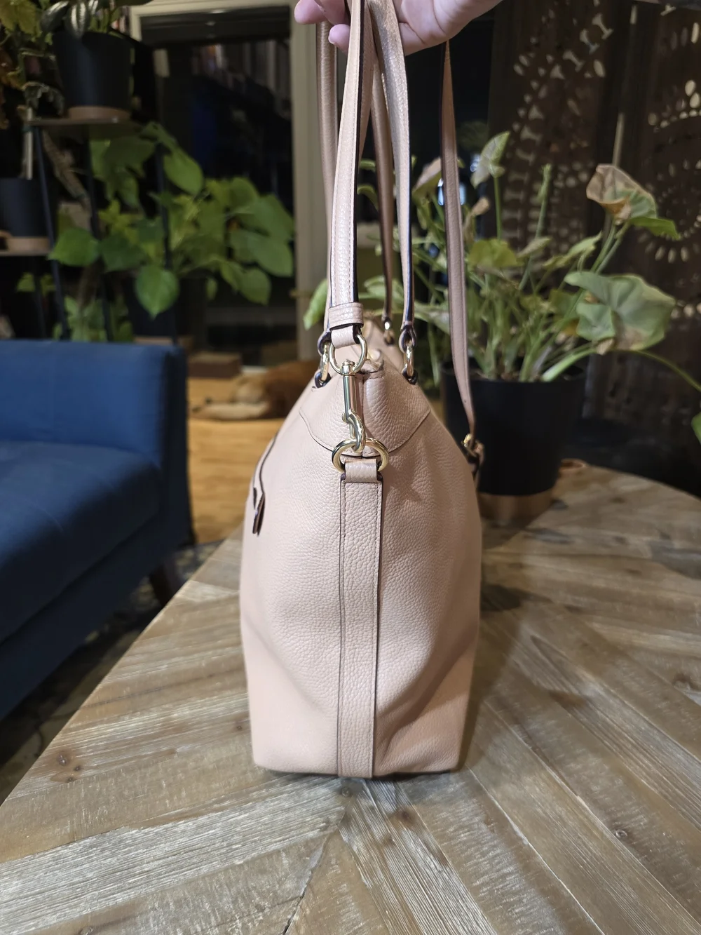 COACH Tyler Tote Bag in Pebbled Leather - Like New with COA!